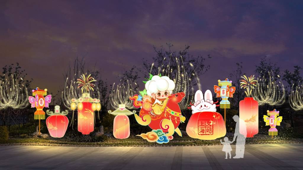 暖春灯会:灯映罗溪春风华是江南CQ9电子专用平台古镇罗店的(图3) 暖春灯会:灯映罗溪春风华是江南CQ9电子专用平台古镇罗店的(图3)