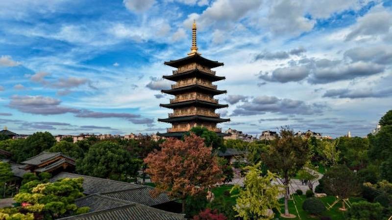 暖春灯会:灯映罗溪春风华是江南CQ9电子专用平台古镇罗店的(图13) 暖春灯会:灯映罗溪春风华是江南CQ9电子专用平台古镇罗店的(图13)